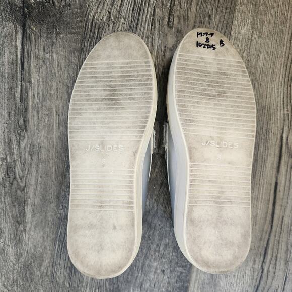 J Slides Silver Loafers - Picture 5 of 5